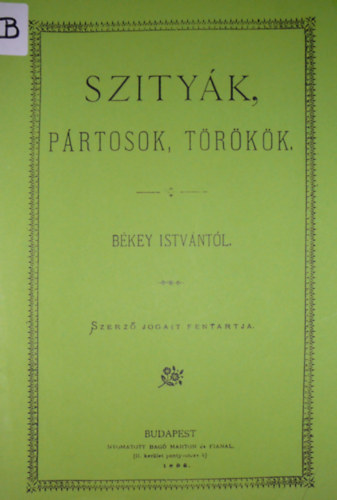 Szityk, prtosok, trkk