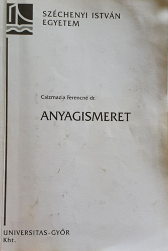 Anyagismeret