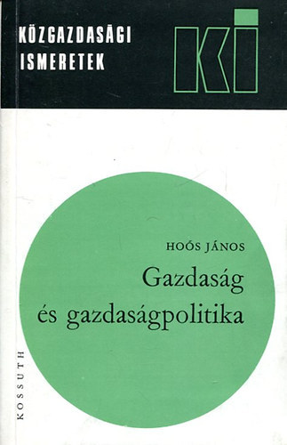 Gazdasg s gazdasgpolitika