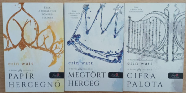 Royal csald  1-3.: Papr hercegn + Megtrt herceg  + Cifra Palota