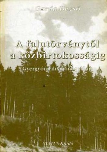 A falutrvnytl a kzbirtokossgig: Gyergyjfalu monogrfija