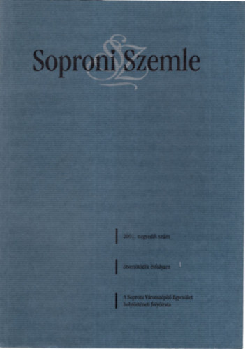 Soproni Szemle 2001. 4. szm