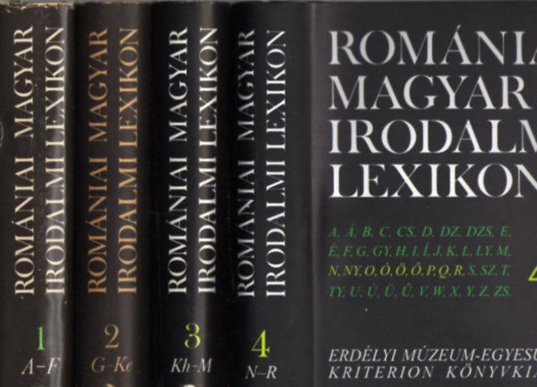 Rom�niai magyar irodalmi lexikon I-IV.