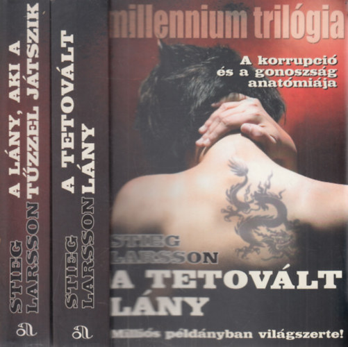 Millennium trilgia I-II. (A tetovlt lny + A lny, aki a tzzel jtszik)