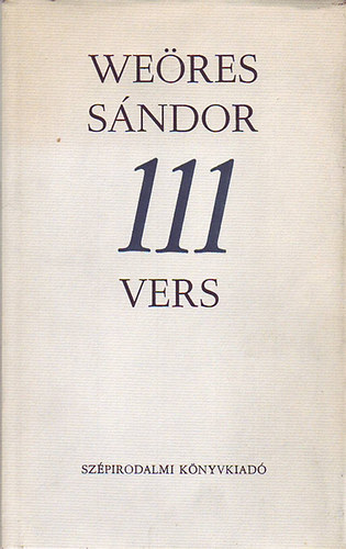 Weöres Sándor 111 vers