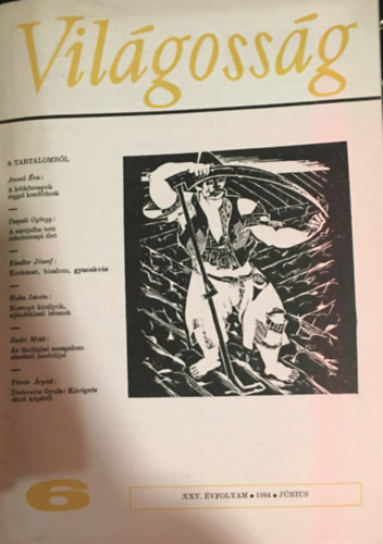 Vilgossg XXV. vf. 1984. jnius