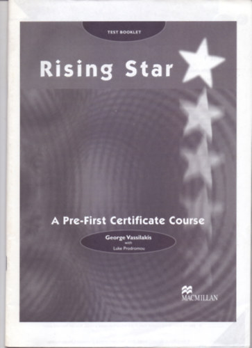 Rising Star Pre-First Certificate Course - Test Booklet