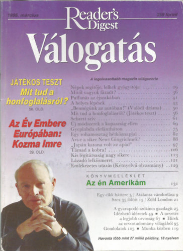 Reader's Digest Vlogats 1996. mrcius