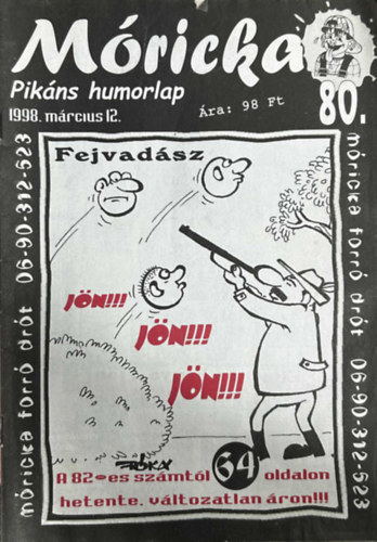 Mricka 80 - Pikns humorlap (1998. mrcius 12.)