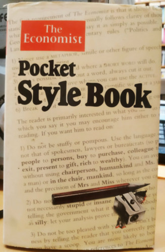 The Economist Pocket Style Book