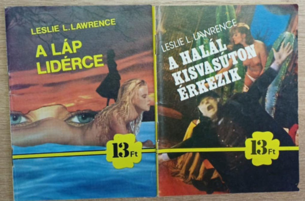 A hall kisvaston rkezik + A lp lidrce (els kiadsok) (2 db)