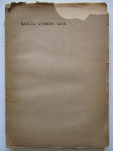 Barcza Gedeon - A sakk (Barcza)