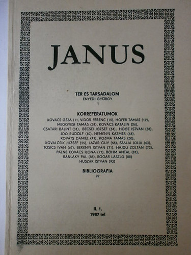 Janus  Tr s trsadalom