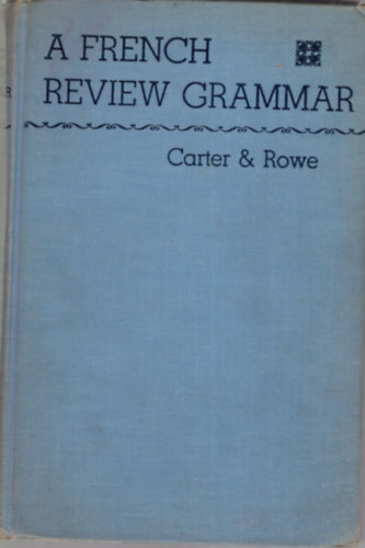 A French review grammar.
