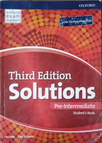 Solutions (Third Edition) - Pre-Intermediate Student's Book
