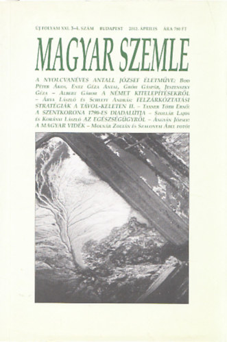 Magyar Szemle j folyam XXI. 3-4. 2012. prilis