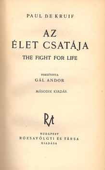 Az �let csat�ja
