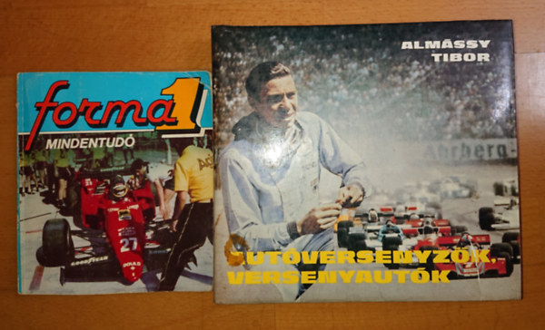 2 knyv az autversenyzsrl a '80-as vekbl: Forma 1 mindentud +Autversenyzk, versenyautk