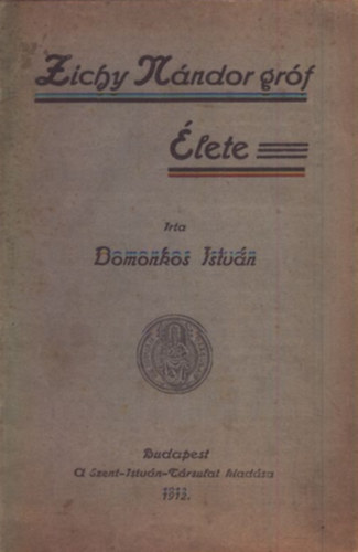 Zichy N�ndor gr�f �lete