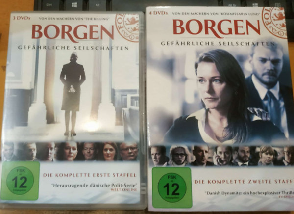 Borgen - Gef�hrliche Seilschaften (A teljes els� �s m�sodik �vad!)(7 DVD)