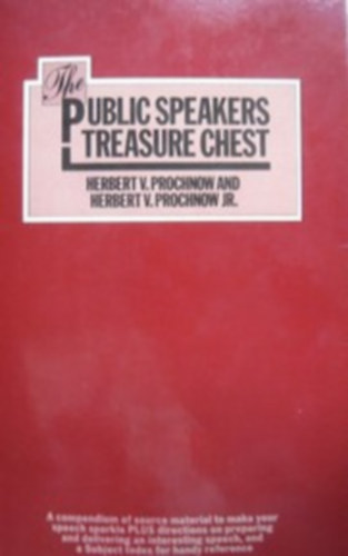Herbert V. Prochnow - The public speakers treasure chest