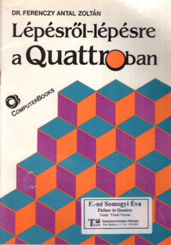 Ferenczy Antalzolt�n - L�p�sr�l-l�p�sre a Quattroban