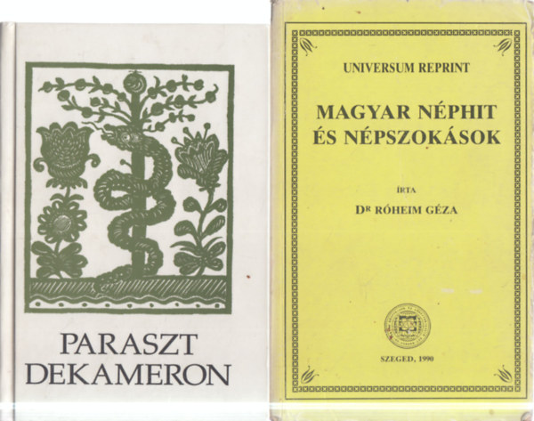 2 db. n�prajz (Paraszt Dekameron + Magyar n�phit �s n�pszok�sok)