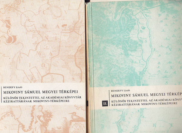 Mikoviny S�muel megyei t�rk�pei I-II.