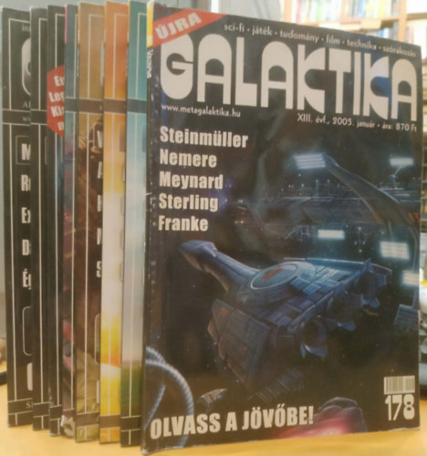 8 db Galaktika (Sz�rv�nysz�mok, lapsz�mok a term�klapon)