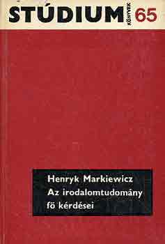 Az irodalomtudomny f krdsei