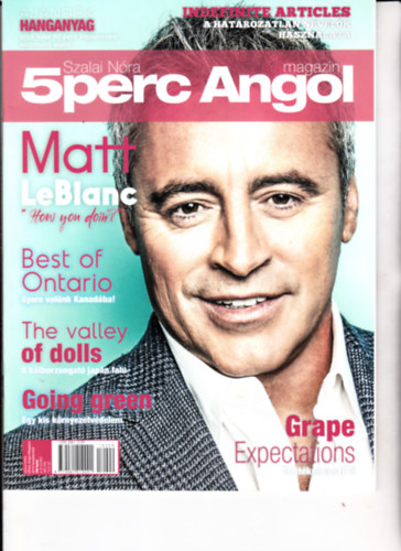 5perc angol magazin - 2016 szeptember