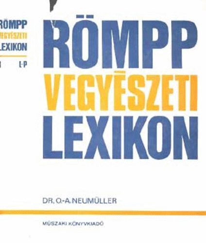 Otto-Albrecht Neumller - Rmpp vegyszeti lexikon 3. (L-P)