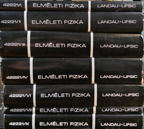 Elm�leti fizika k�nyvcsomag (nem teljes sorozat!)