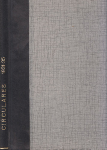 A Vci Egyhzmegye hivatalos kzlemnyei 1931-1935 (5 db teljes vfolyam egybektve)