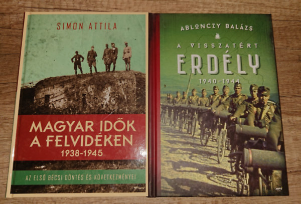 2 k�nyv Ablonczy Bal�zst�l: Magyar id�k Felvid�ken, A visszat�rt Erd�ly