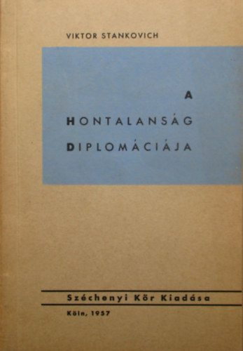 A hontalansg diplomcija