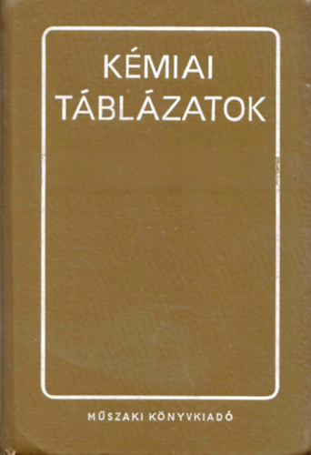 Kmiai tblzatok