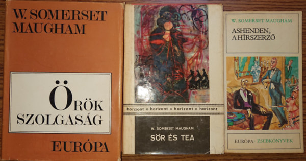 3 ktet W. S. Maughamtl: Ashenden, hrszerz, Sr s tea, rk szolgasg