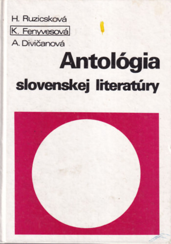 Antolgia slovenskej literatry