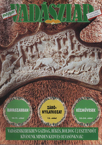 Magyar vadszlap 2002/1-12. (teljes vfolyam, lapszmonknt)