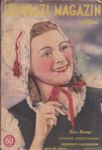 Sz�nh�zi magazin 1939. 49. sz�m