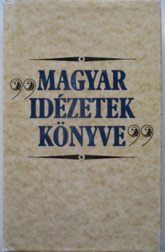 "Magyar idzetek knyve"