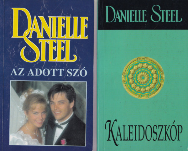 5 db Danielle Steel regny ( egytt ) 1. Kaleidoszkp, 2. Az adott sz, 3. Szerelmes nyrut, 4. Ha  a hbornak vge, 5. Naplemente Saint Tropez-ban