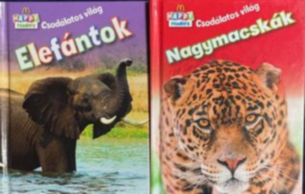 Elefntok + Nagymacskk ( Happy readers csodlatos vilg ) 2 m