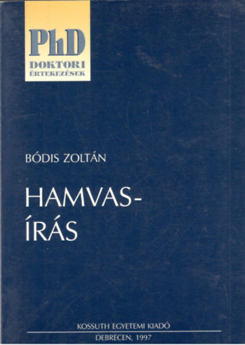 Bdis Zoltn - Hamvas-rs
