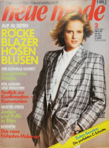 Neue Mode Marz 1987