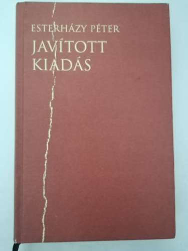 Esterhzy Pter - Javtott kiads