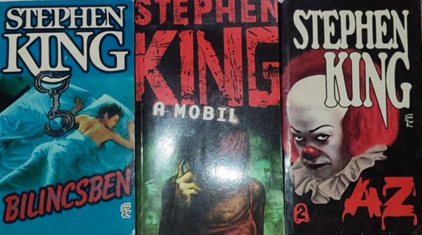 3db Stephen King regny - Bilincsben, A mobil, Az 2.