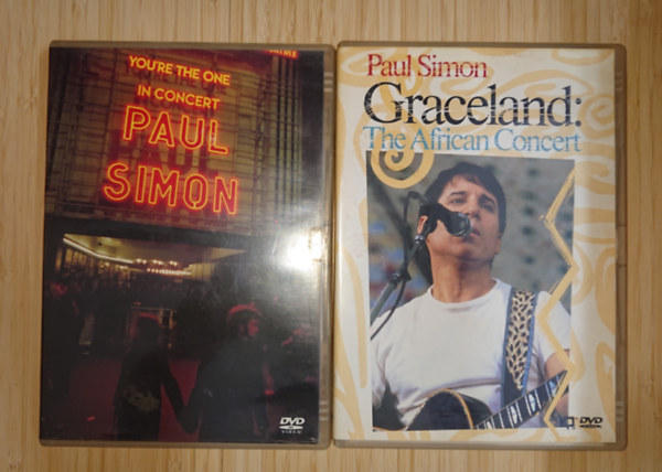 Paul Simon k�t koncert DVD-je: Graceland - The African Concert, You're the One in Concert