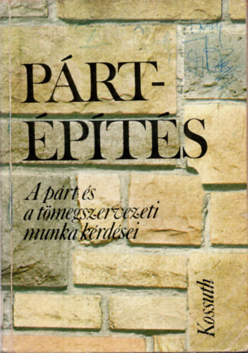 Prtpts - A prt-s tmegszervezeti munka krdsei